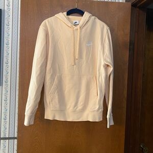 Nike Men's Tan Hoodie Sweater